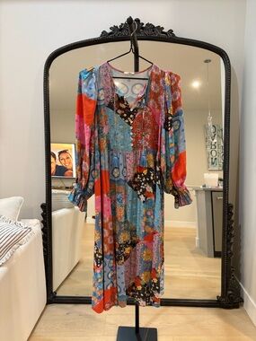 Spell & the Gypsy patchwork Boho Midi Dress